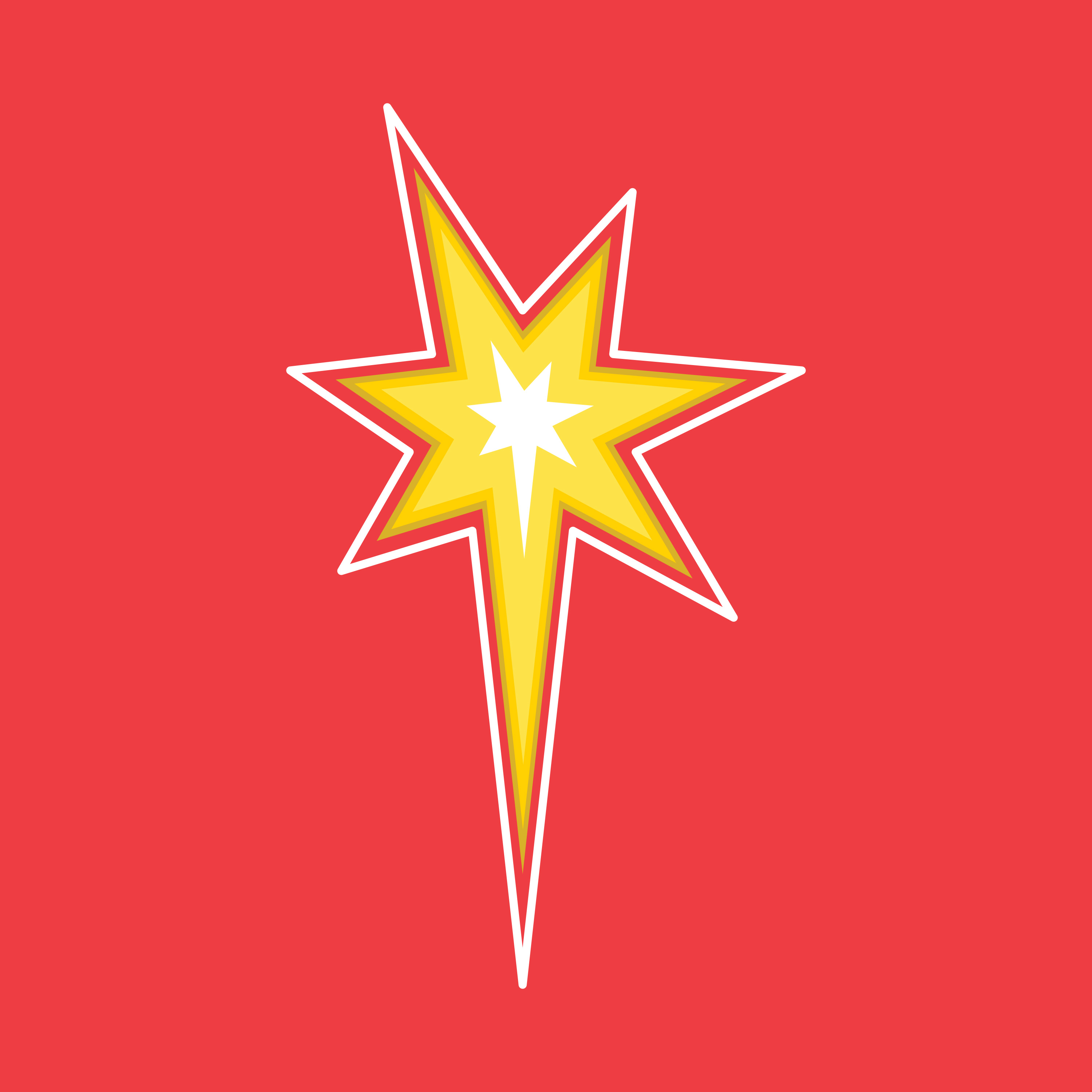 Mesa County Libraries Comic Con star logo
