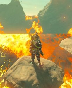 Lava River Breath of the Wild