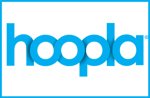 graphic displaying the hoopla logo