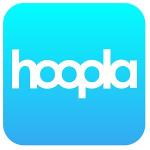 Logo for Hoopla service