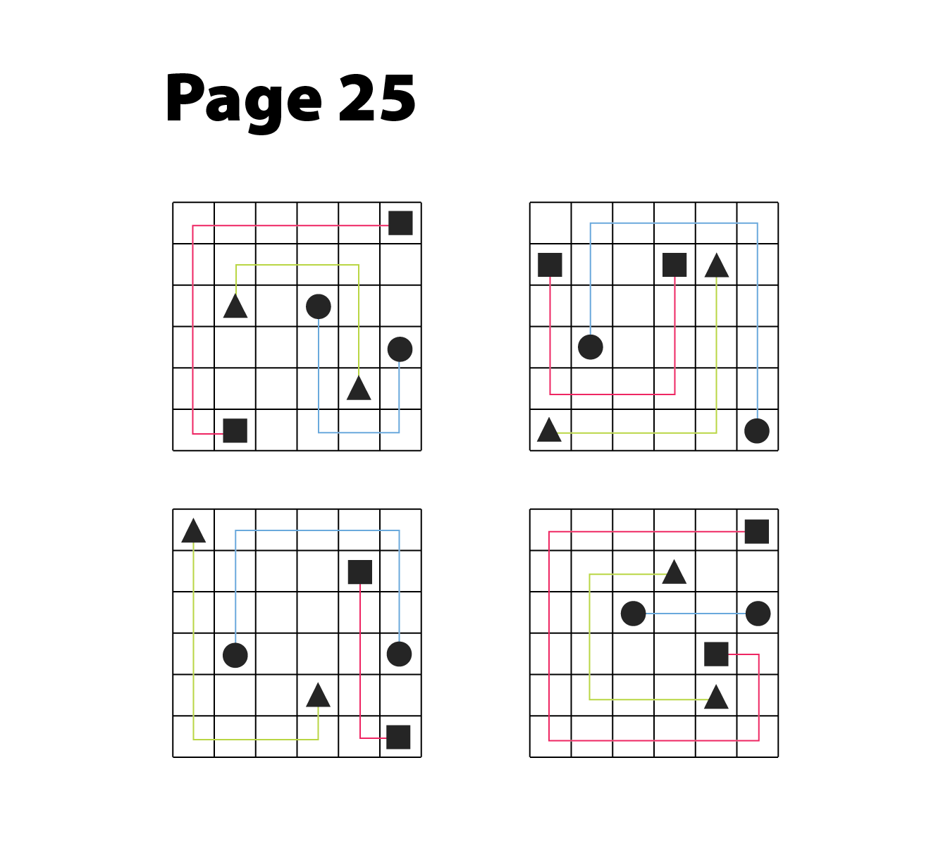 Puzzle answers page 25