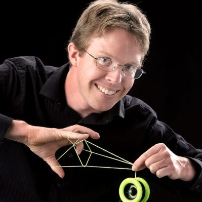 man with yo-yo