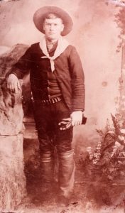 Photo ID: Butch Cassidy as a young man or teenager, taken during the 1880s. 