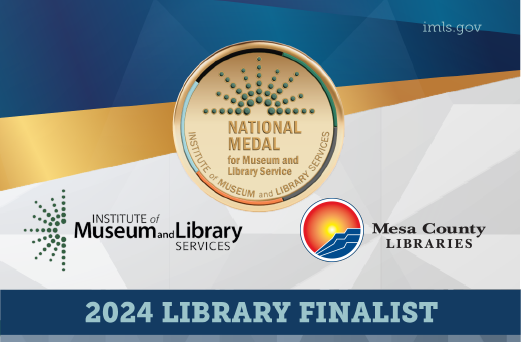 2024 Finalist badge for the National Medal for Museum and Library Service Award from IMLS