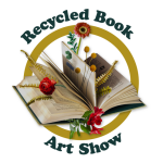 recycled book art show logo