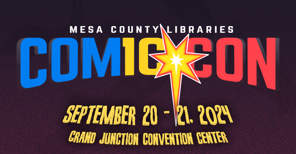 Comic Con September 20 - 21