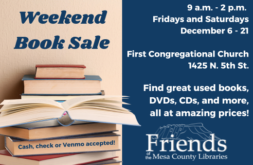 Friends of the Library weekend book sale